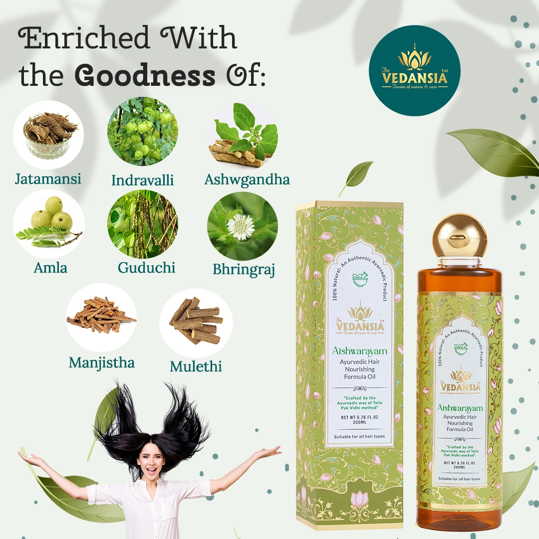 Vedansia Aishwaryam Hair Oil